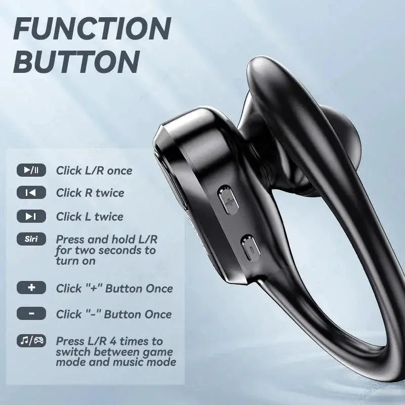 XT80 Bluetooth Earbuds Waterproof Fitness Headphones