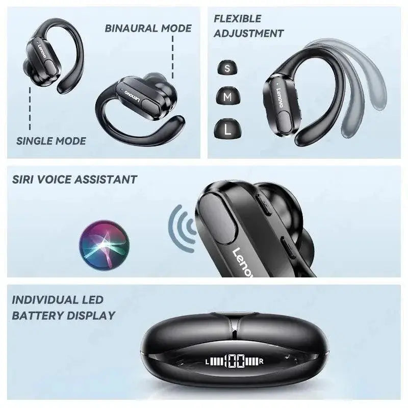 XT80 Bluetooth Earbuds Waterproof Fitness Headphones