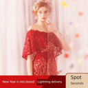 Elegant One-Shoulder Gown for Weddings
