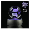 Illuminated Pokemon Crystal Ball 3D Toys