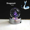 Illuminated Pokemon Crystal Ball 3D Toys