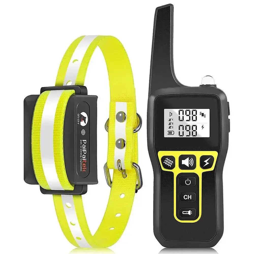 Dog Training Collar With Remote Control And Auto Modes