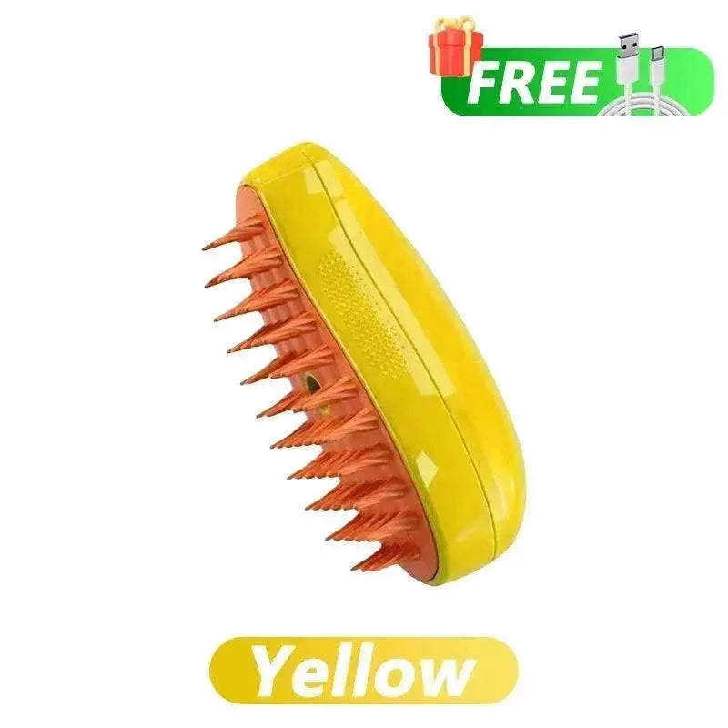 Steamy Cat Brush Hot Steam Grooming Comb For Hair Removal