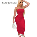 Elegant Off Shoulder Maxi Dress For Women Summer Chic