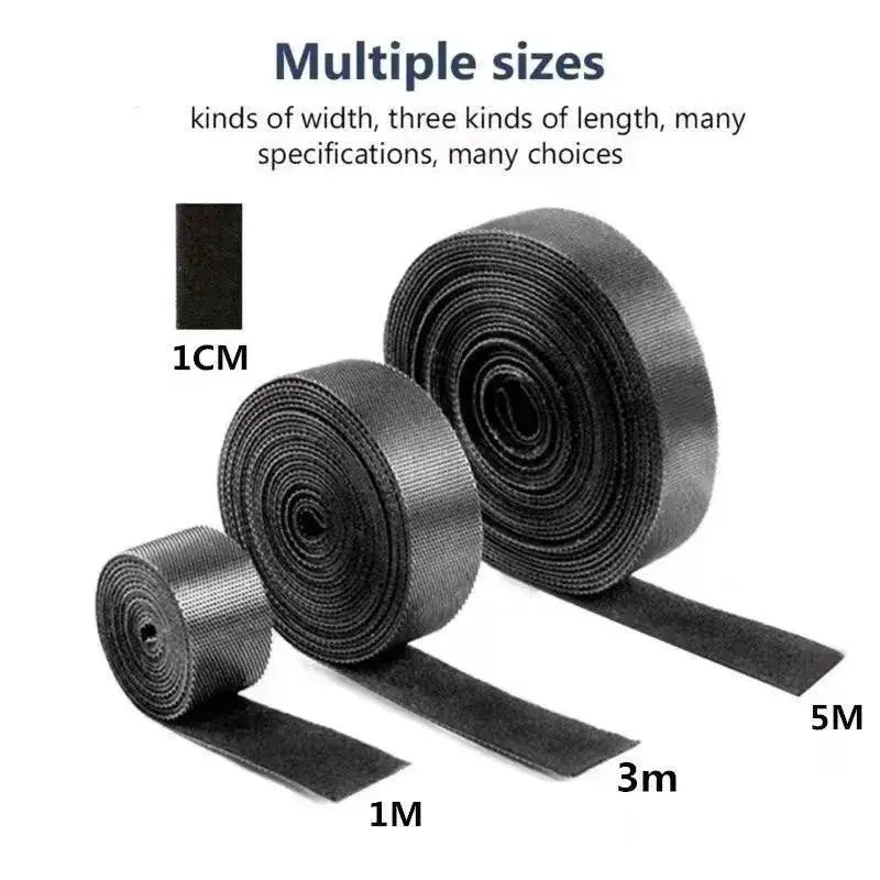 5m Nylon Cable Organizer for Tidy Workspaces and Devices