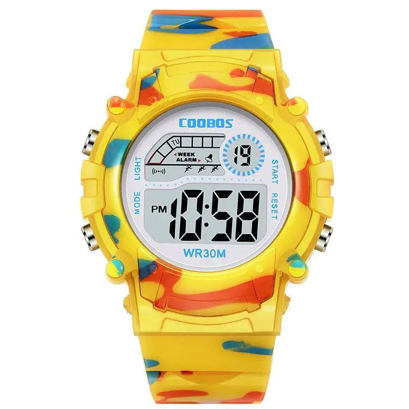 Youthful Military Sports Digital Watch For Active Kids