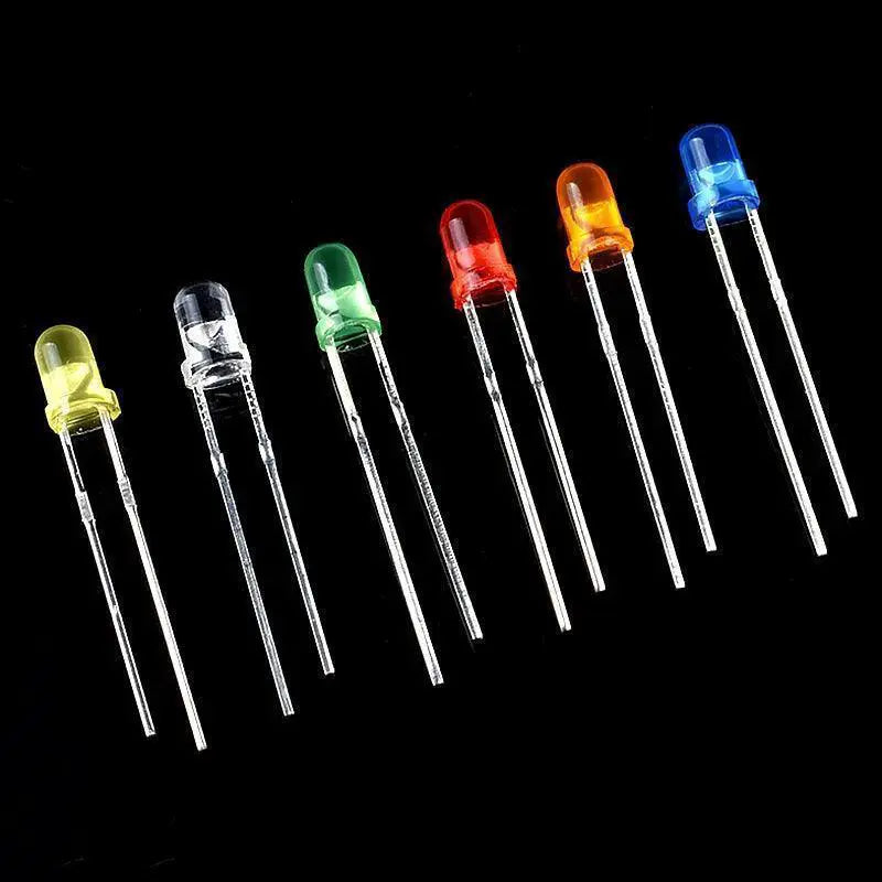 LED Diodes Assorted Kit Vibrant Colors For Projects