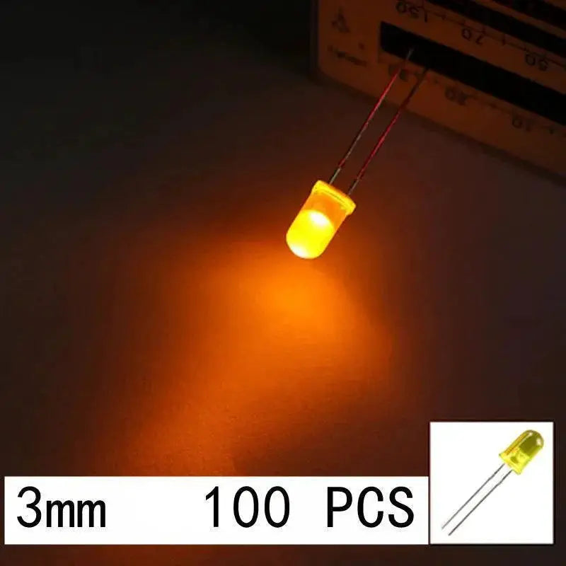 LED Diodes Assorted Kit Vibrant Colors For Projects