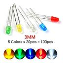 Led Diodes Kit for Electronics Colors