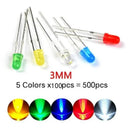 Led Diodes Kit for Electronics Colors