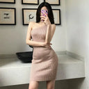 Knit Dress For Women Workwear