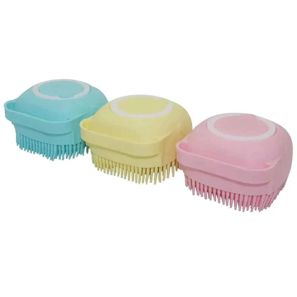 Bath Massage Silicone Brush For Dogs And Cats Spa Tool