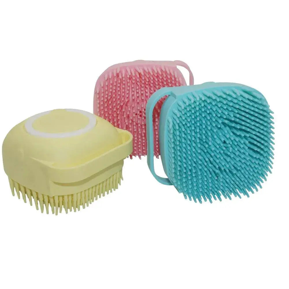 Bath Massage Silicone Brush For Dogs And Cats Spa Tool