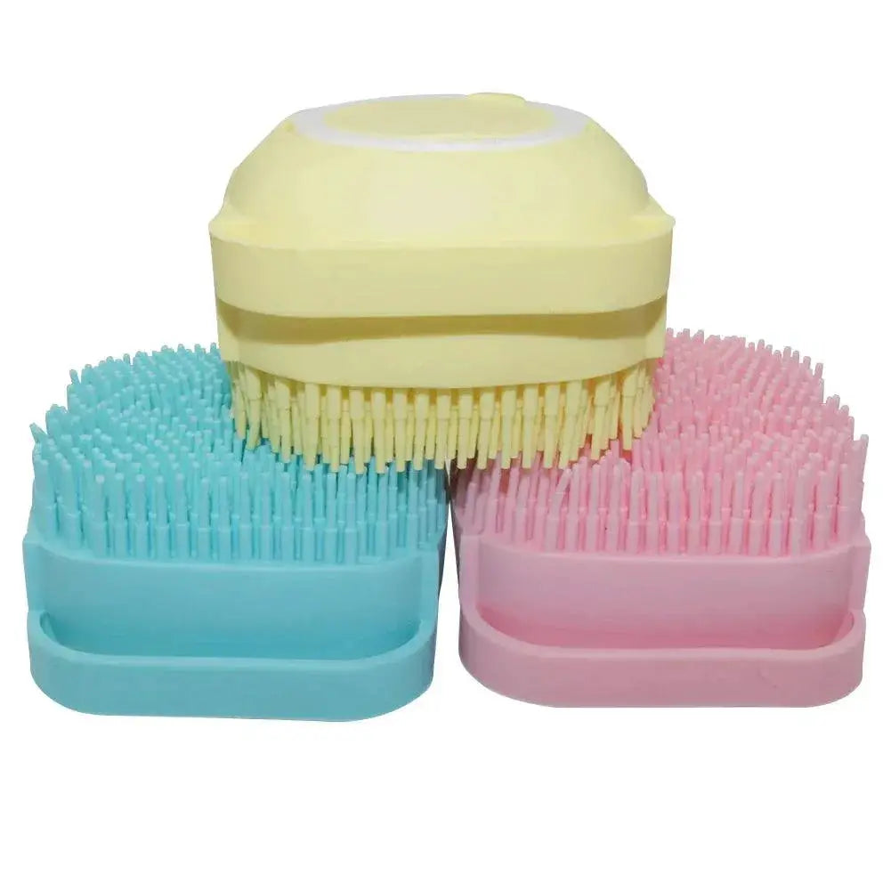 Bath Massage Silicone Brush For Dogs And Cats Spa Tool