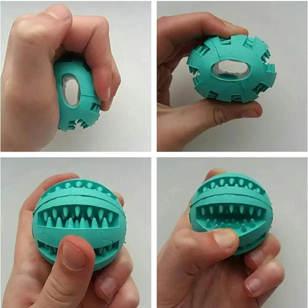 Dog Interactive Dental Health Chew Toy Ball For Pets