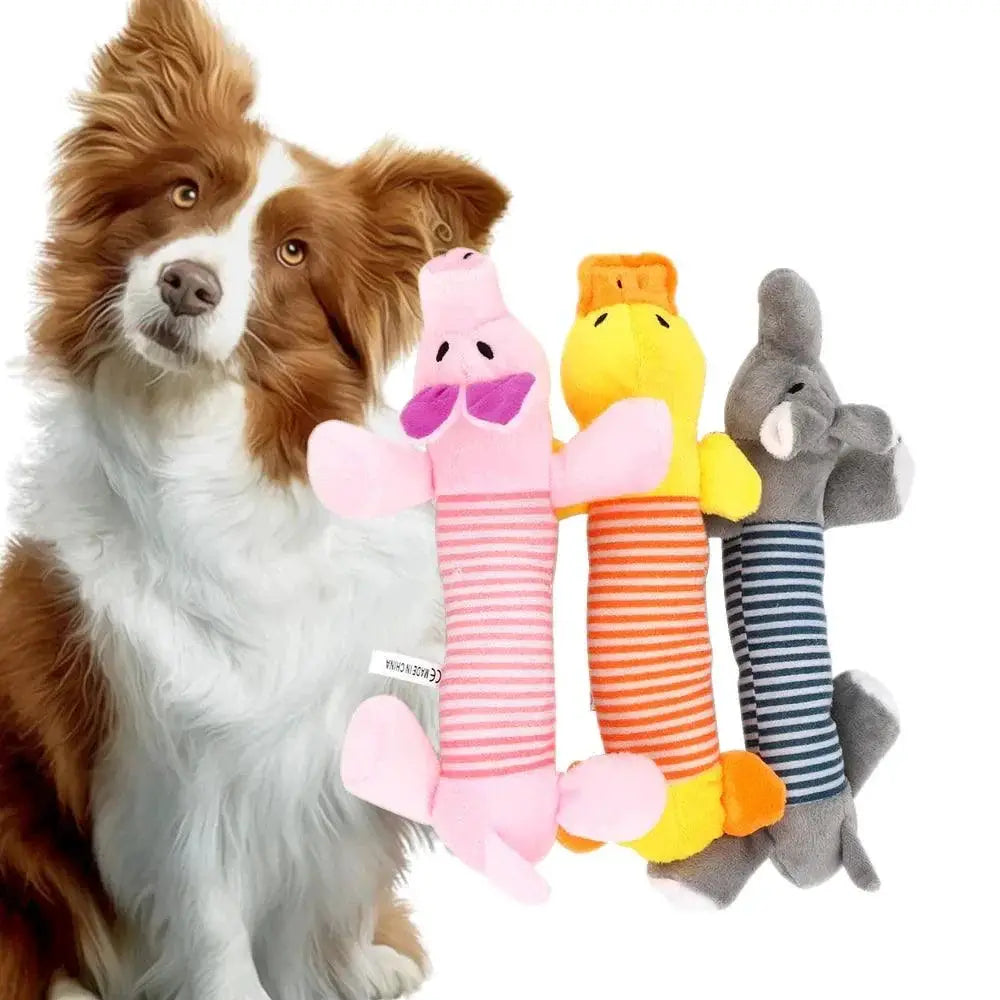 Funny Pet Plush Toys Squeak Chew Sound Dolls For Pets