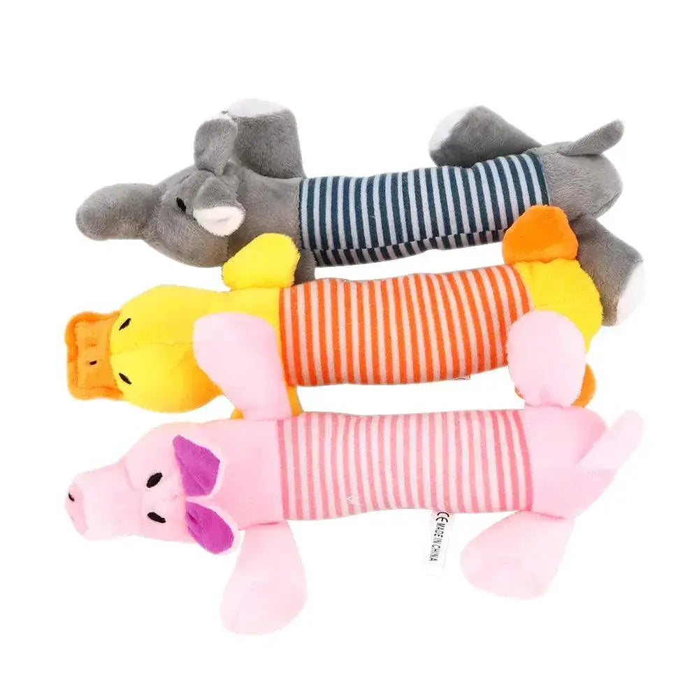 Funny Pet Plush Toys Squeak Chew Sound Dolls For Pets