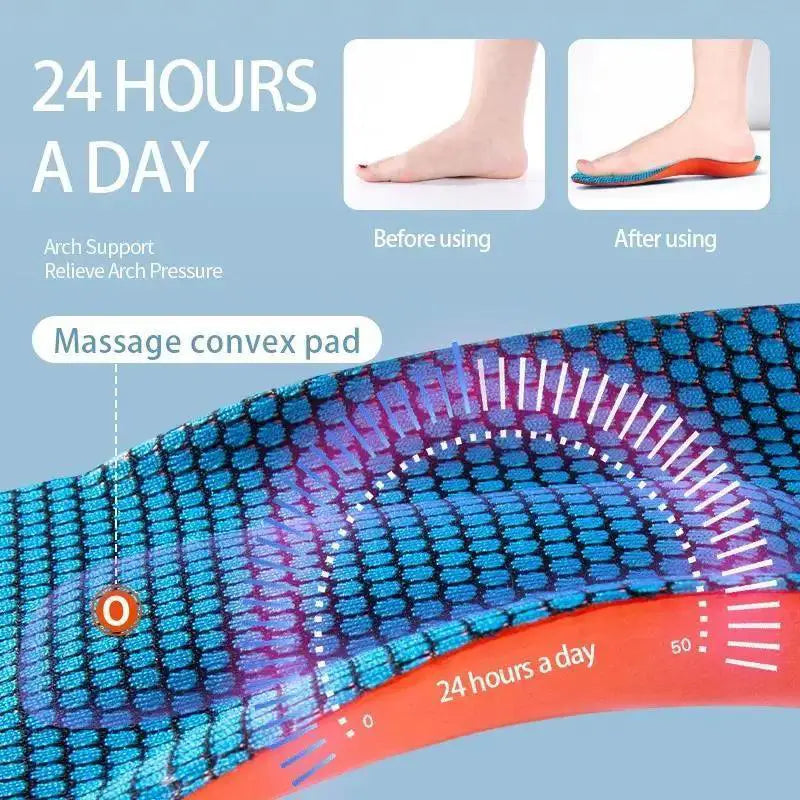 Arch Support Sport Insoles for Pain Relief and Comfort