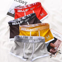 Breathable Cotton Boxer Briefs for Men