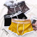 Breathable Cotton Boxer Briefs for Men