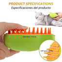 Cat Steamy Electric Spray Grooming Brush For Cats Deluxe