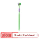 Three-Sided Toothbrush for Adults Clean