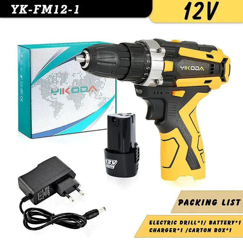 YIKODA Electric Screwdriver Versatile Home Power Tools