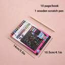Scratch Art Toys Kit for Kids Fun Play