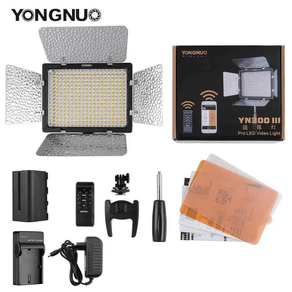 YongNuo LED Video Light Kit With Wireless Control Mobile App