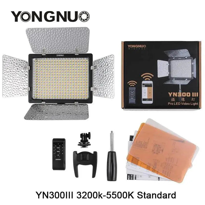 YongNuo LED Video Light Kit With Wireless Control Mobile App