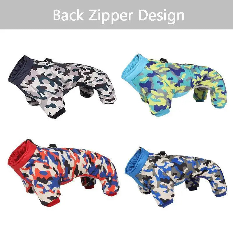 Winter Dog Jacket For Small To Medium Breeds Warm Coat
