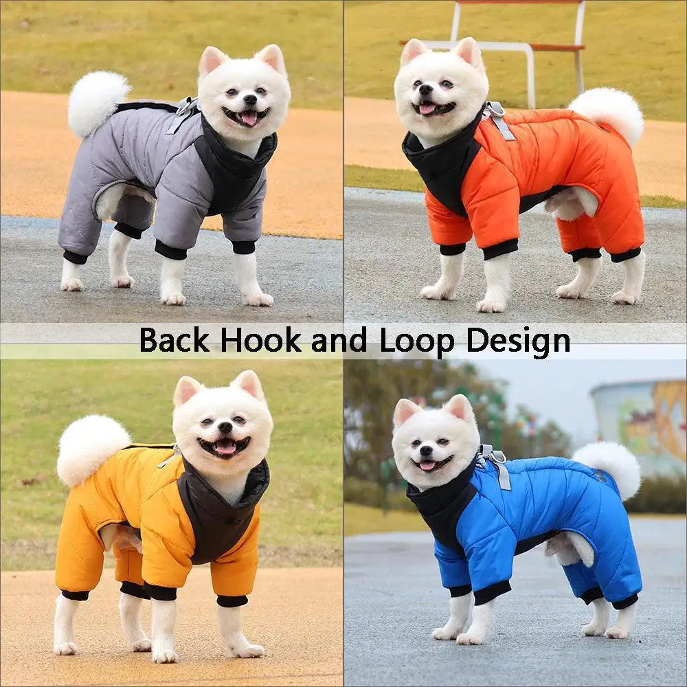 Winter Dog Jacket For Small To Medium Breeds Warm Coat