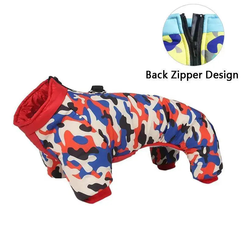 Winter Dog Jacket For Small To Medium Breeds Warm Coat