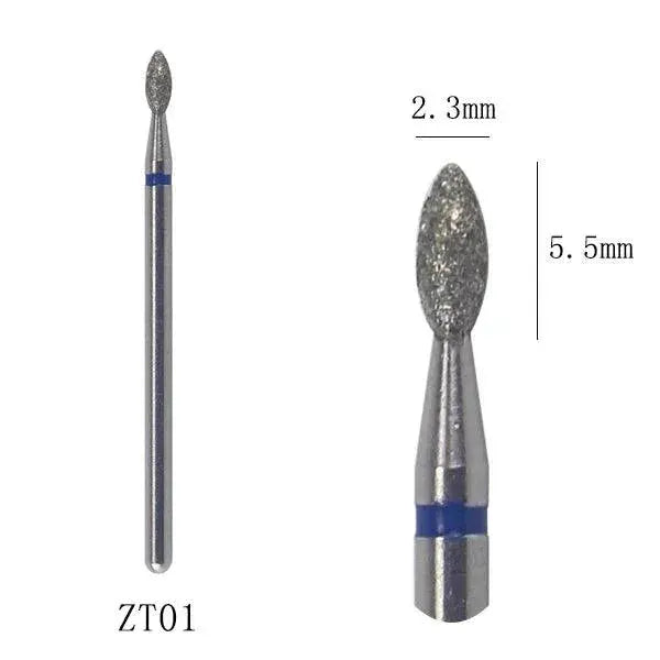 Diamond Nail Drill Bits Set for Salon Quality at Home