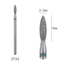Diamond Nail Drill Bits Set for Salon Quality at Home