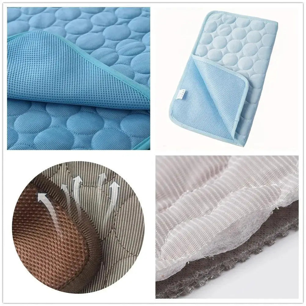 Dog Chill Mat Summer Cooling Bed for Dogs and Cats