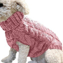 Warm and Stylish Turtleneck Sweater for Small Dogs and Cats