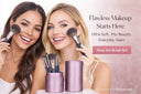 Flawless Precision Makeup Brush Set Pro