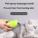 Cat Grooming Brush 3-In-1 For Softer Fur
