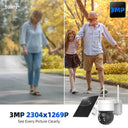 4G Solar PTZ Security Camera For Home | Security Camera