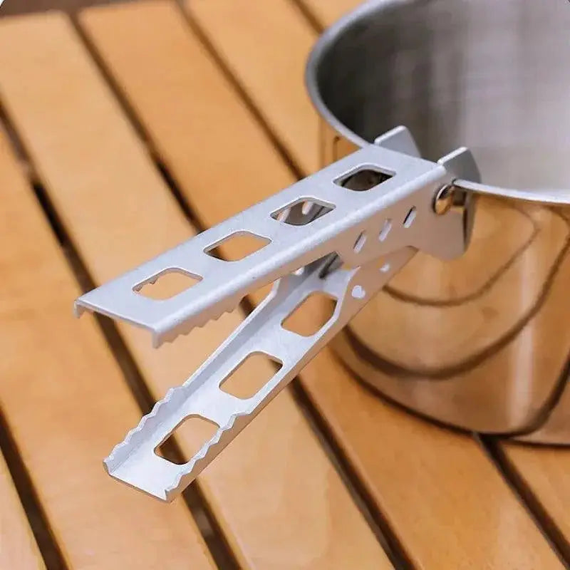 Outdoor AntiScald Pan Clip Gripper For Safe Cooking