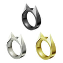 Outdoor Cat's Ear Self-Defense Ring Safety Metal Breaker Tool