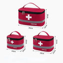 Outdoor First Aid Kit Organizer Compact Rescue Bag Storage