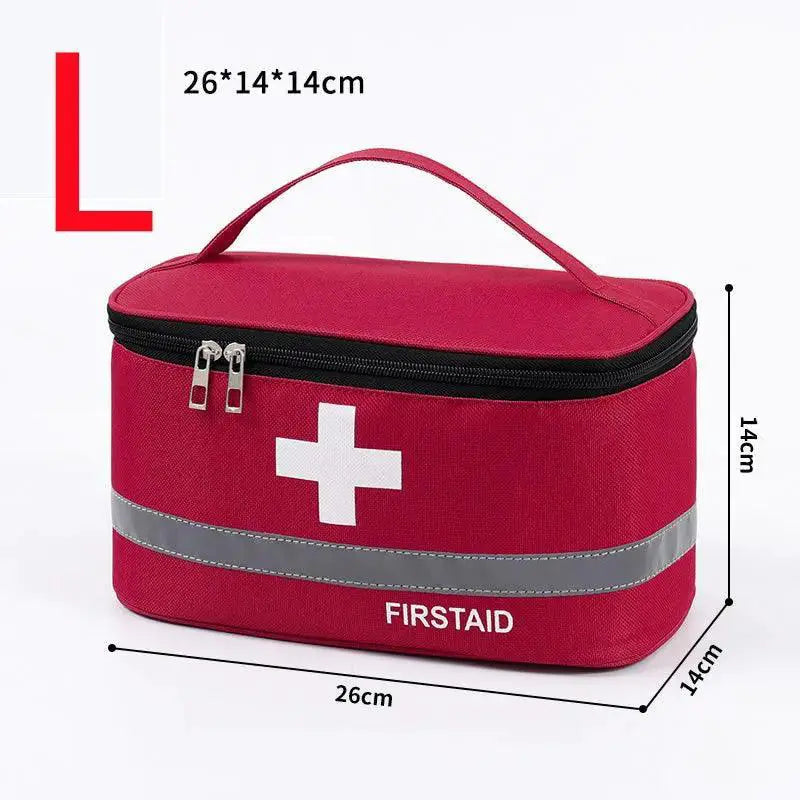 Outdoor First Aid Kit Organizer Portable Rescue Bag Storage