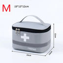 Outdoor First Aid Kit Organizer Compact Rescue Bag Storage