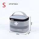 Outdoor First Aid Kit Organizer Compact Rescue Bag Storage