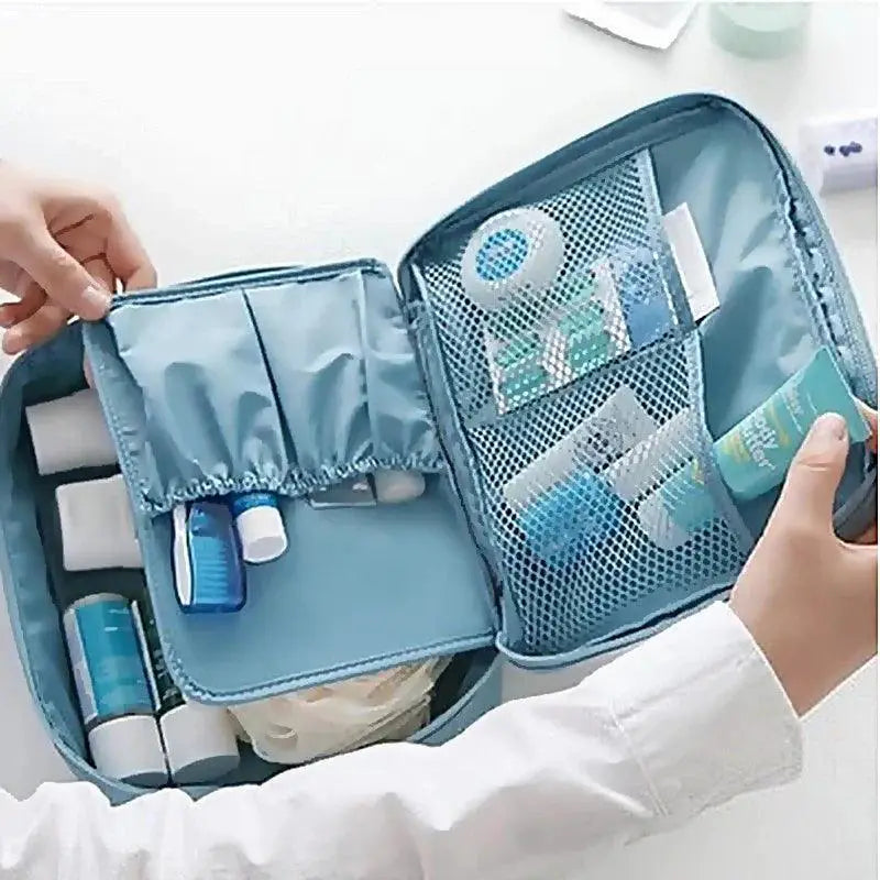 Outdoor Girl Makeup Bag Stylish High Capacity Organizer
