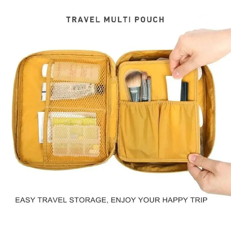 Outdoor Girl Makeup Organizer Waterproof Toiletries Storage Bag