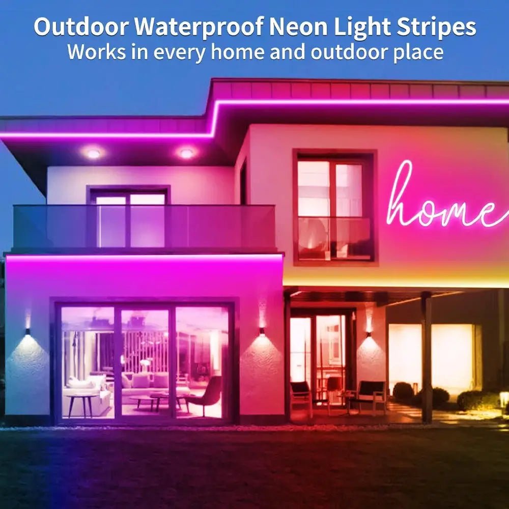 Outdoor RGBIC LED Strip With Music Sync
