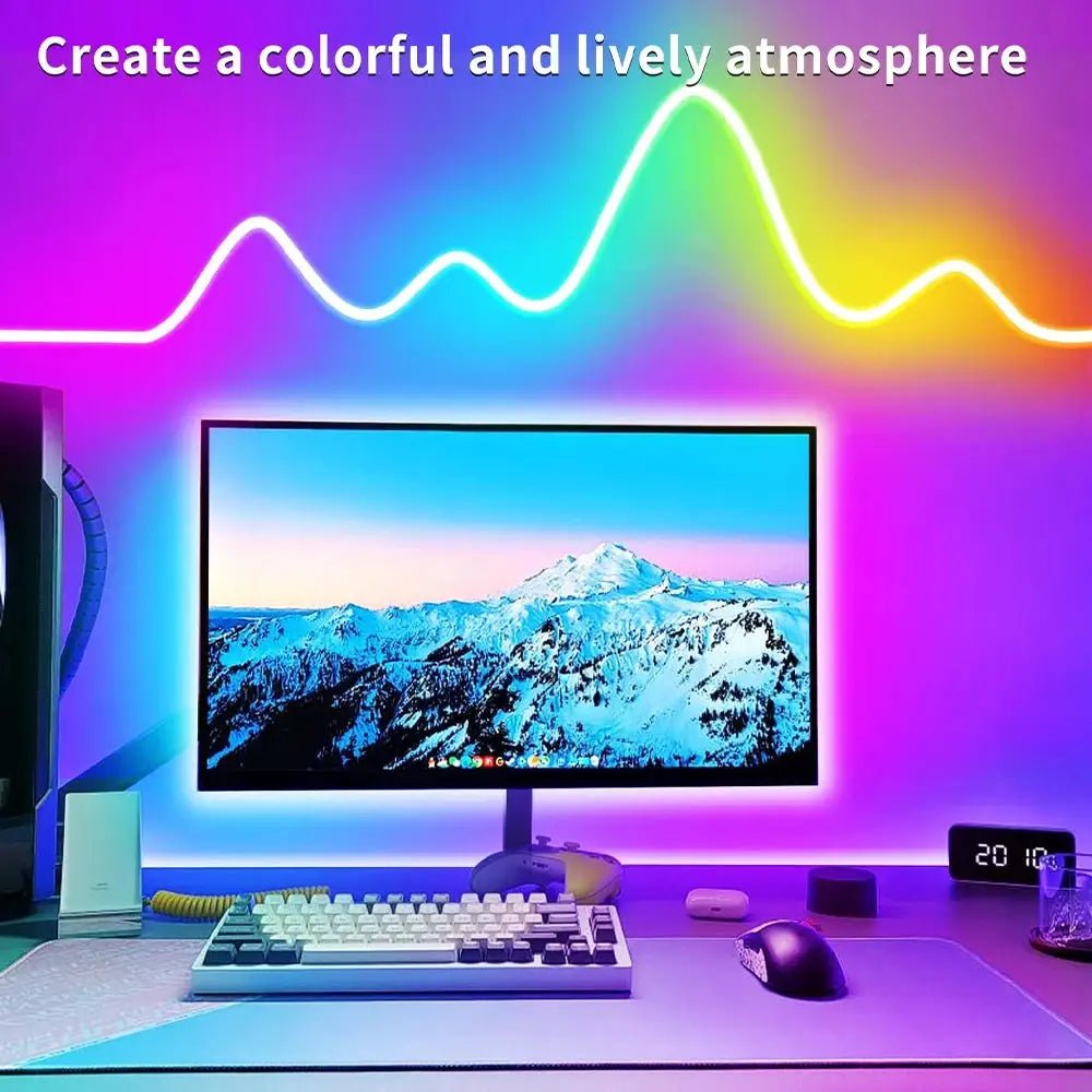 Outdoor RGBIC LED Strip With Music Sync